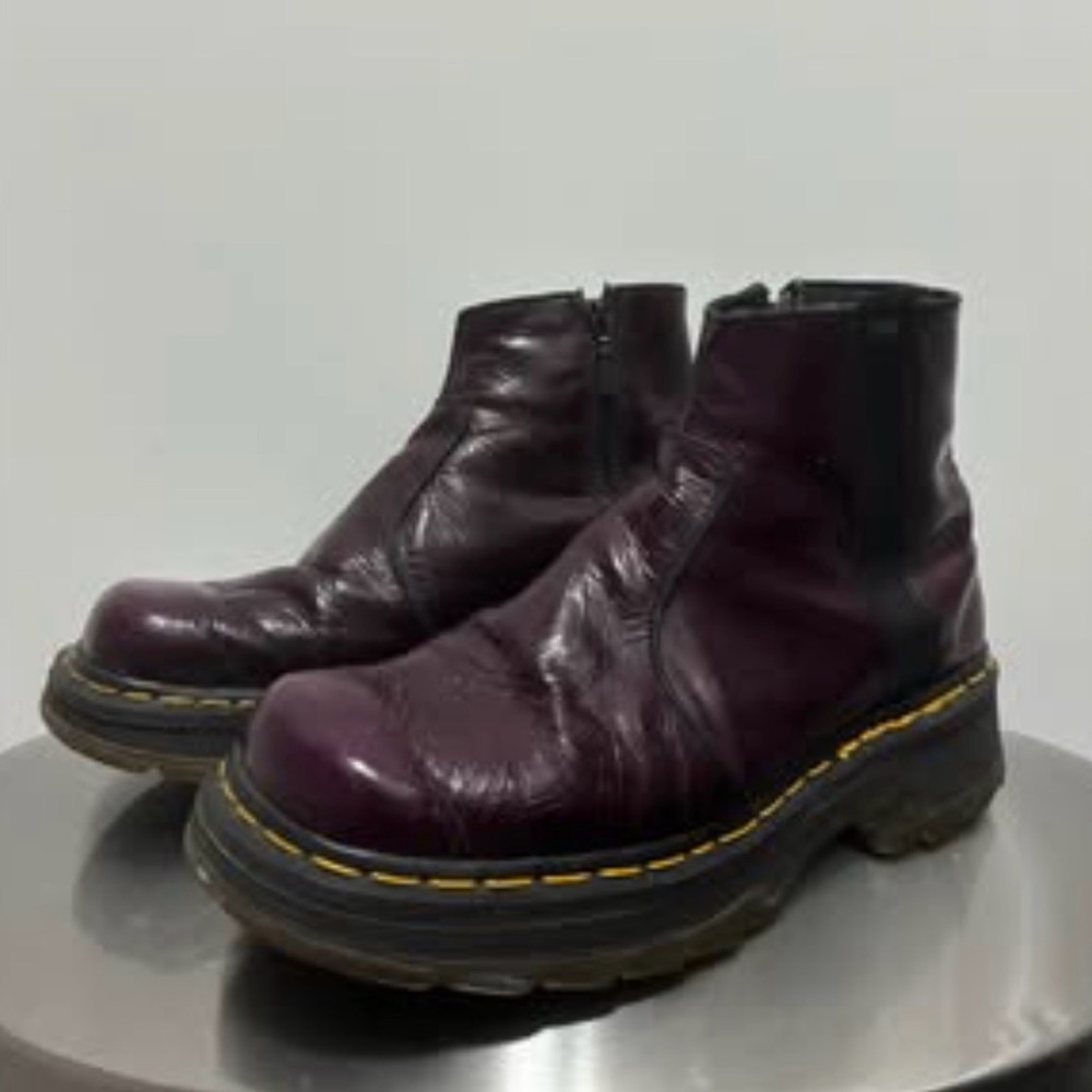 RARE Doc Martens Size 8 Industrial MIE 9790 Boots - Made in England (97xx)